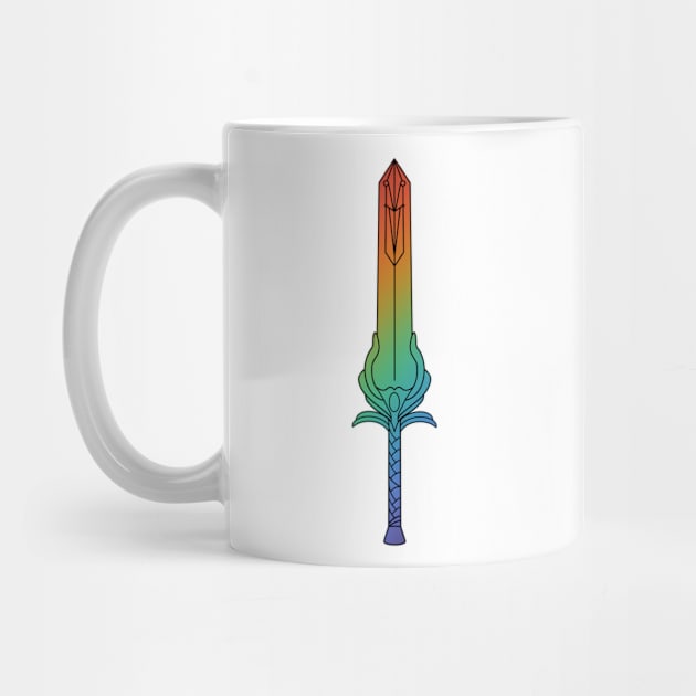 Rainbow Sword - inspired by She-ra and the princesses of power by tziggles